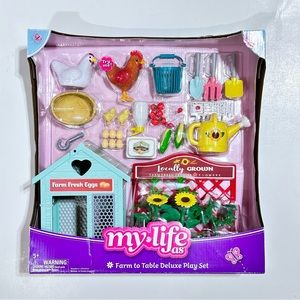 My Life As Farm to Table Deluxe Playset for 18” Dolls NEW